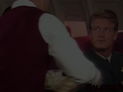 Handsome Buster is jacking off when Johnson intrudes his business