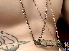 Straight thug Kenneth Slayer masturbates and cums on himself