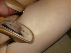 Fucking and cumming with DEJAVUUU's wife's woden slides