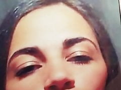 Amanda takes my jism load all over her face cum tribute
