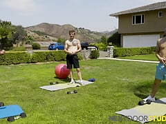 Jocks Exercise Each Other's Butt Holes  - NDS