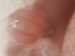 Masturbation in bathroom