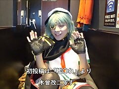 pleco tail KanColle Kiso Masturbation