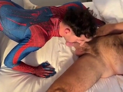 Spiderman Takes Courage And Gets Pounded By Dad Good-sized Wood