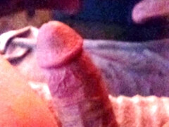 Stroking masturbating my big hard cock needs pussy