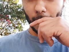 Exercising in the Park I End up Running and Cumming in the Bathroom at the Mall
