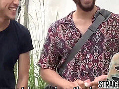 young Latino twink finally has faggot orgy for the first time