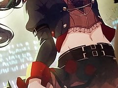 imas Mitsumine Yuika : Kiss masturbation & Bukkake