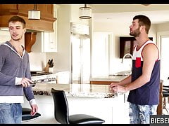 Dude, are you fucking cheating on me? Let's threesome then!