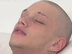 Shaved head and good cock