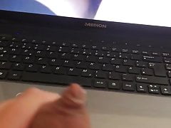 Jerking off on a small dick