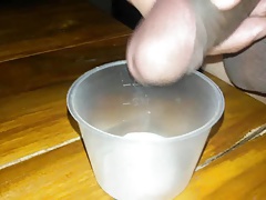 Cumshot with audio
