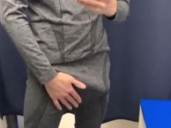 I was doing sport all of a unexpected my manhood revved into fire and I groped until I ejaculated