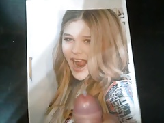 Chloe Grace Moretz cum tribute #2