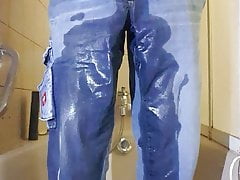 pee in jeans