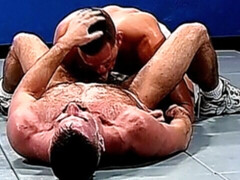 Retro wrestle fuck scene with Collin Jennings and Ross Taylor