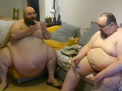 Sushi treat with WriterHorny followed by a FUPA rubdown and some teasing action