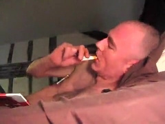 waking to double cigs and morning exercise