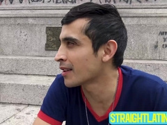 I paid curious horny dude Wally to swallow my cock and creamy cum