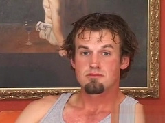 Straight RANDY is sucked off and shoots