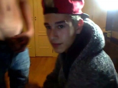 Two straight 19yo boys try dick sucking first time