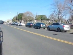 Big-Cock Daddy Stroking Outdoors