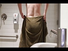 Undressing in Locker Room, Shriveled Dick, Slo-Mo, Good Closeups