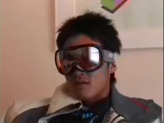 Hot Asian Snowboarder