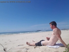 Beach Wank Off two