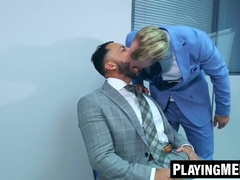 PlayingMen.com - Malek Tobias ass drilled and moaned from hunk Viktor Rom