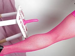 Sissy chair dildo ride task