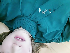 Japanese crossdresser masturbate with short hair Part1