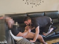 Anilingus, straight tattoo, lick balls