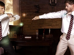 Harry Potter-inspired gay porn with Roman Todd and Scott Finn