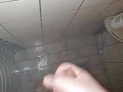 Quick fap while showering