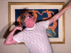 Big ass cum swallowers getting into some gay cum eating action