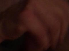 Playing with my cock
