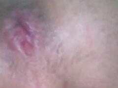 I inserted a full fist into my ass.  My ass is very hot