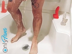 Witness Me Wash my Engorged Boner and have fun with my Playthings - Which one would you use???