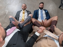 Babylon Prince, Dani Robles, Sir Peter & Zac Johnson fuck.