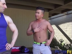 PETERFEVER big gay dom Jet drilled by Gaysian hottie Alex Chu