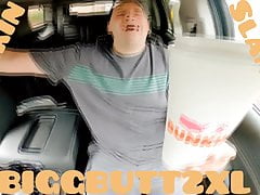 BIGGBUTT2XL GOES BALLISTIC DUNKIN COFFEE IS SLAMMIN DELCO PA