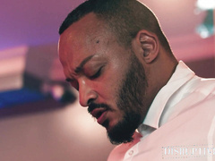 Submissive AJ Sloan endures dom Dillon Diaz enormous ebony shaft