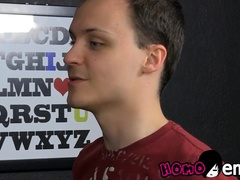 FAG PUNK - Ultra-Kinky lecturer Austin Ried entices college girl Damien Lefebvre