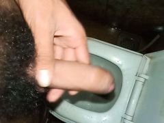 BIMBO WITH SOME LARGE TITS IS TAKING CARE OF SEVERAL GUYS