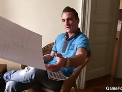 Gay homosexual mission to seduce promotor