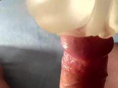 Verbal External Fleshlight Fuck