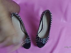 Jacking over Sexy Kurt Geiger spiked platfoms