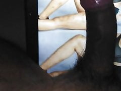 Rashmika mandanna cumtribute double huge cumblast on her