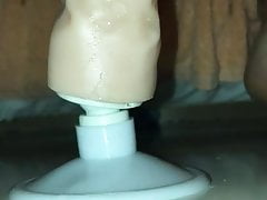 Me riding my new dildo